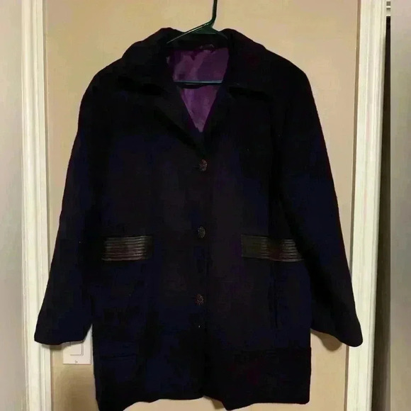 Vintage  virgin wool coat - Picture 1 of 4